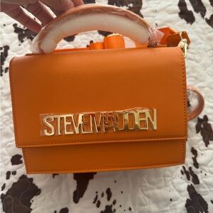 Steve Madden Vibrant Orange Satchel
